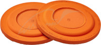 Мишень-тарелочка стендовая Hornet Holesov Battue (200 шт) оранжевая